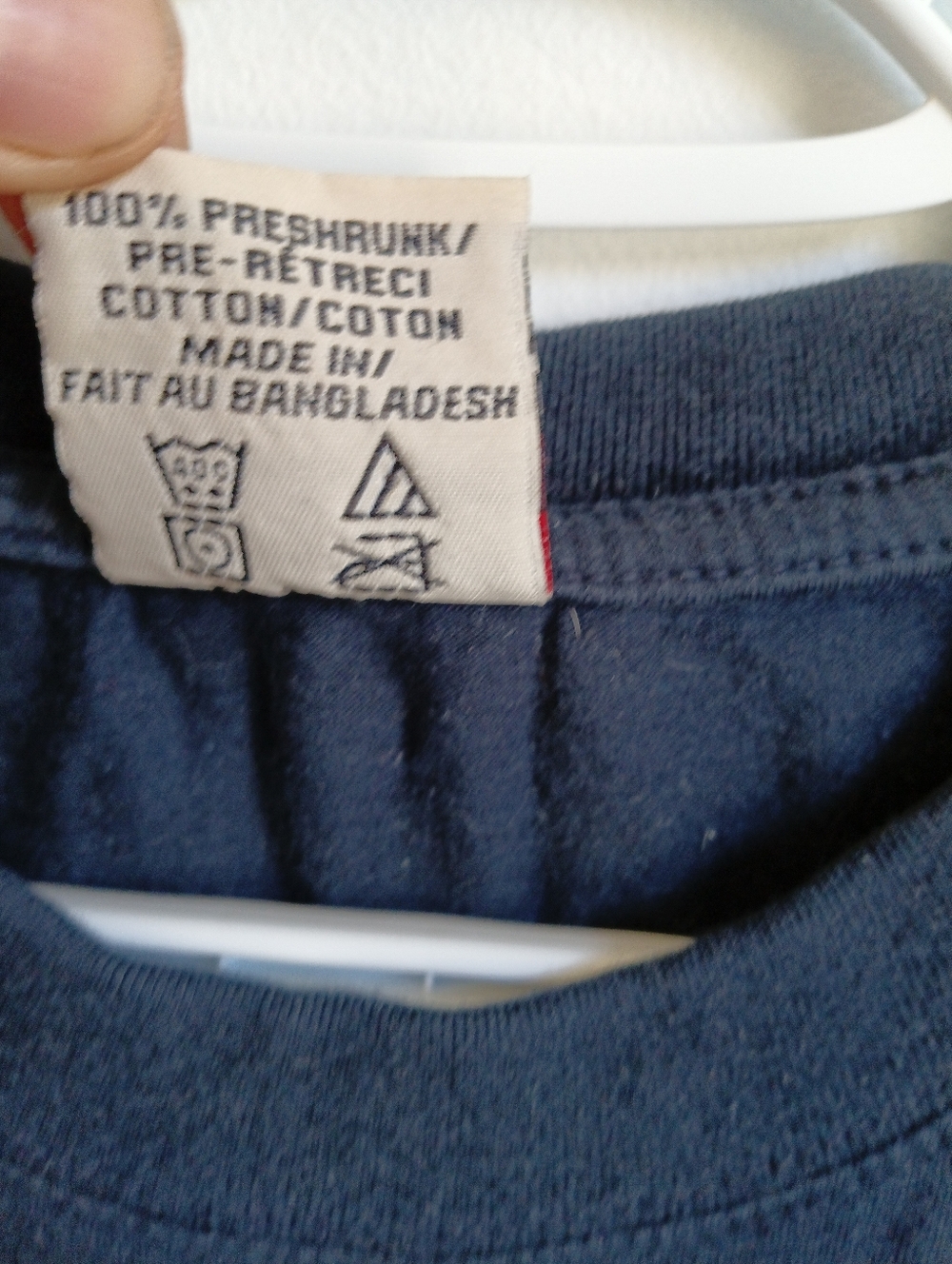 Vintage Y2K Montreal Québec Navy Graphic T-Shirt Made In Canada XL - Picture 5 of 10